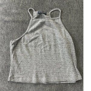 Brandy Melville Dark gray heathered tank top